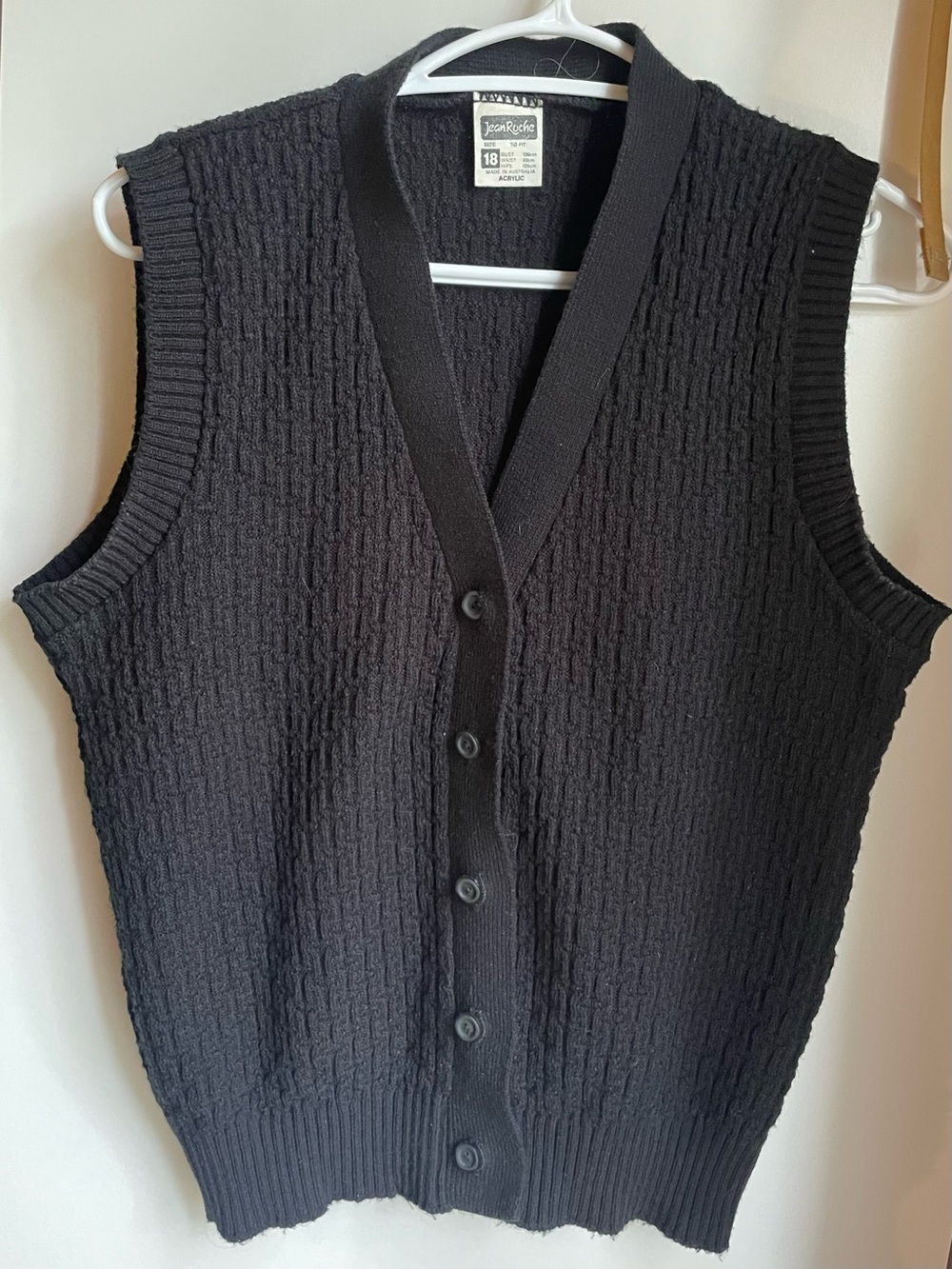 Button up vest